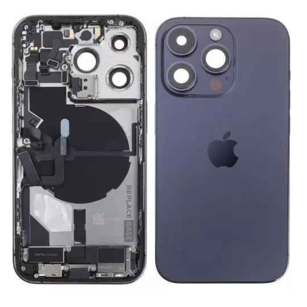 Full Housing Body Panel For Apple iPhone 14 Pro Deep Purple | ORIGINAL